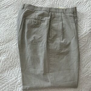 AUSTIN REED Blue Seersucker Dress Pants